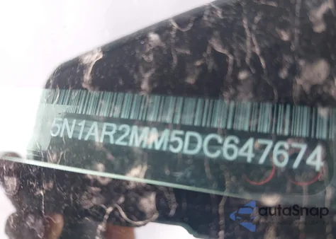 2013 Nissan Pathfinder Sv из США, поврежденный, VIN 5N1AR2MM5DC647674